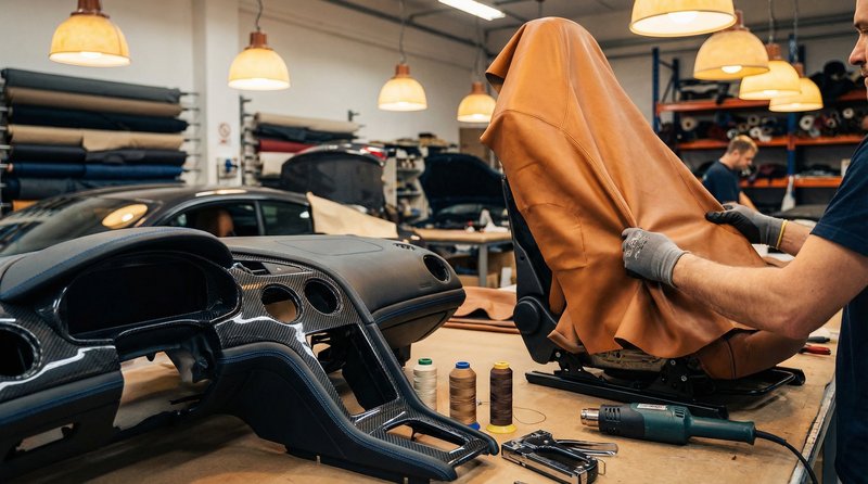 栗子视频改装视频教程：豪华内饰改装